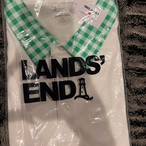 **NWT** Draper James X Lands End Men’s short sleeve supima cotton polo xxl
